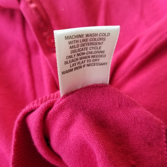 Dressbarn Women's Red Cardigan Sweater, Size Large - Picture 2 of 9